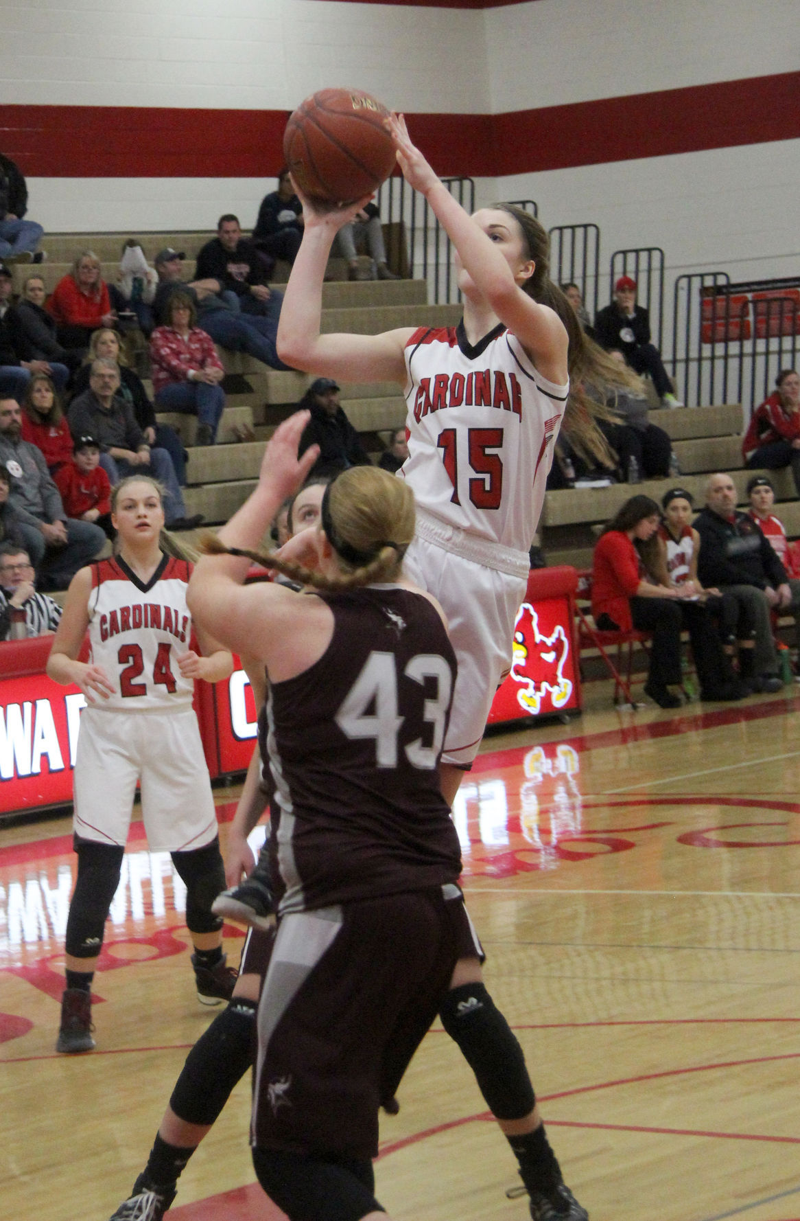 Holmen at Chi-Hi girls basketball 1-2-18